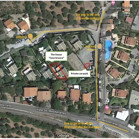 Casa Sciusca Feriehus Cefalù