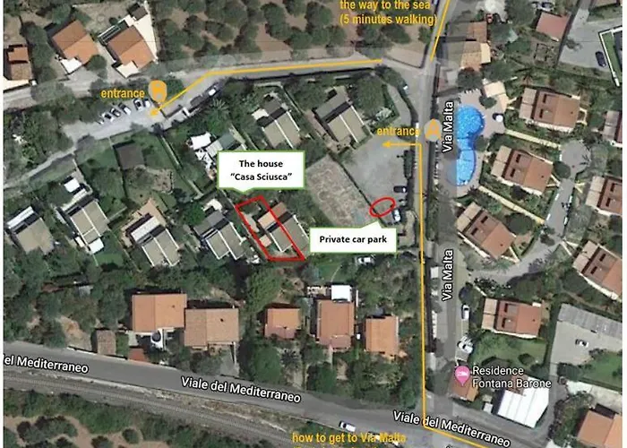 Casa Sciusca بيت للعطل تْشيفالو